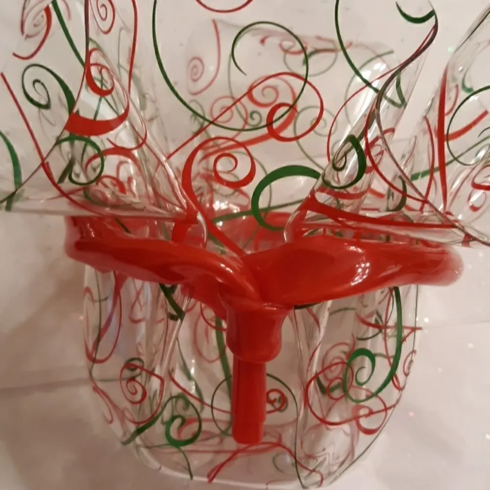 Plastic Holiday Bowl